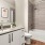 a bathroom with a tub sink and toilet